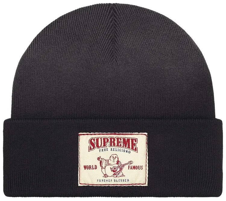 Supreme x True Religion Beanie Black