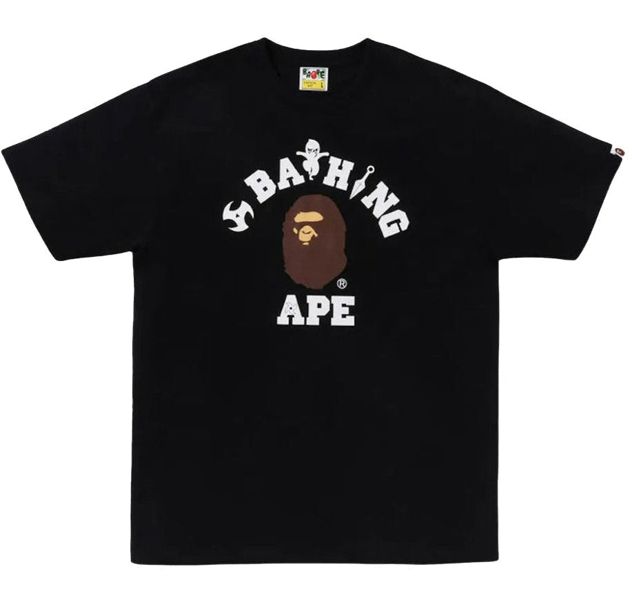 Bape T-Shirt Black Ninja