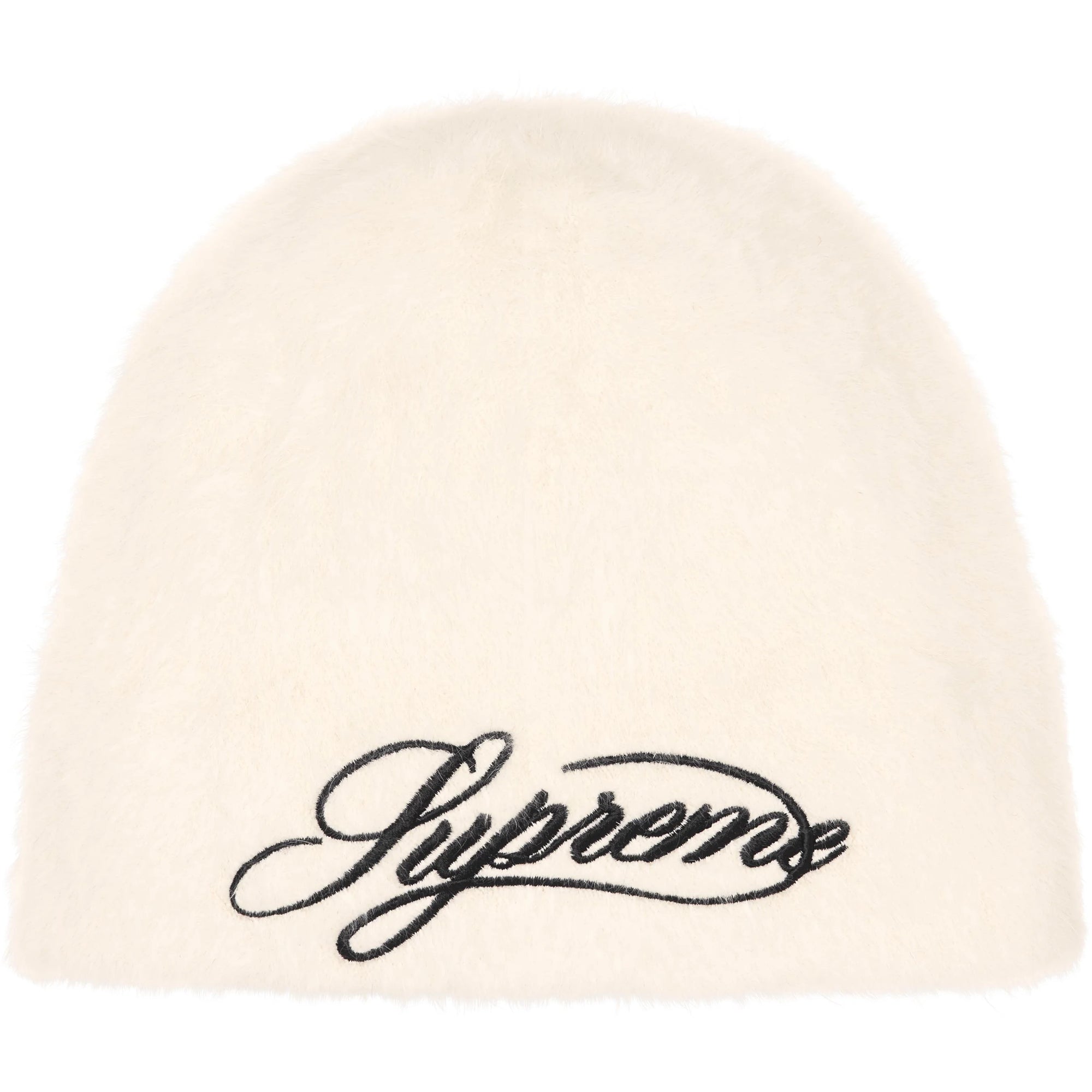 Supreme/kangol furgora script beanie ivory