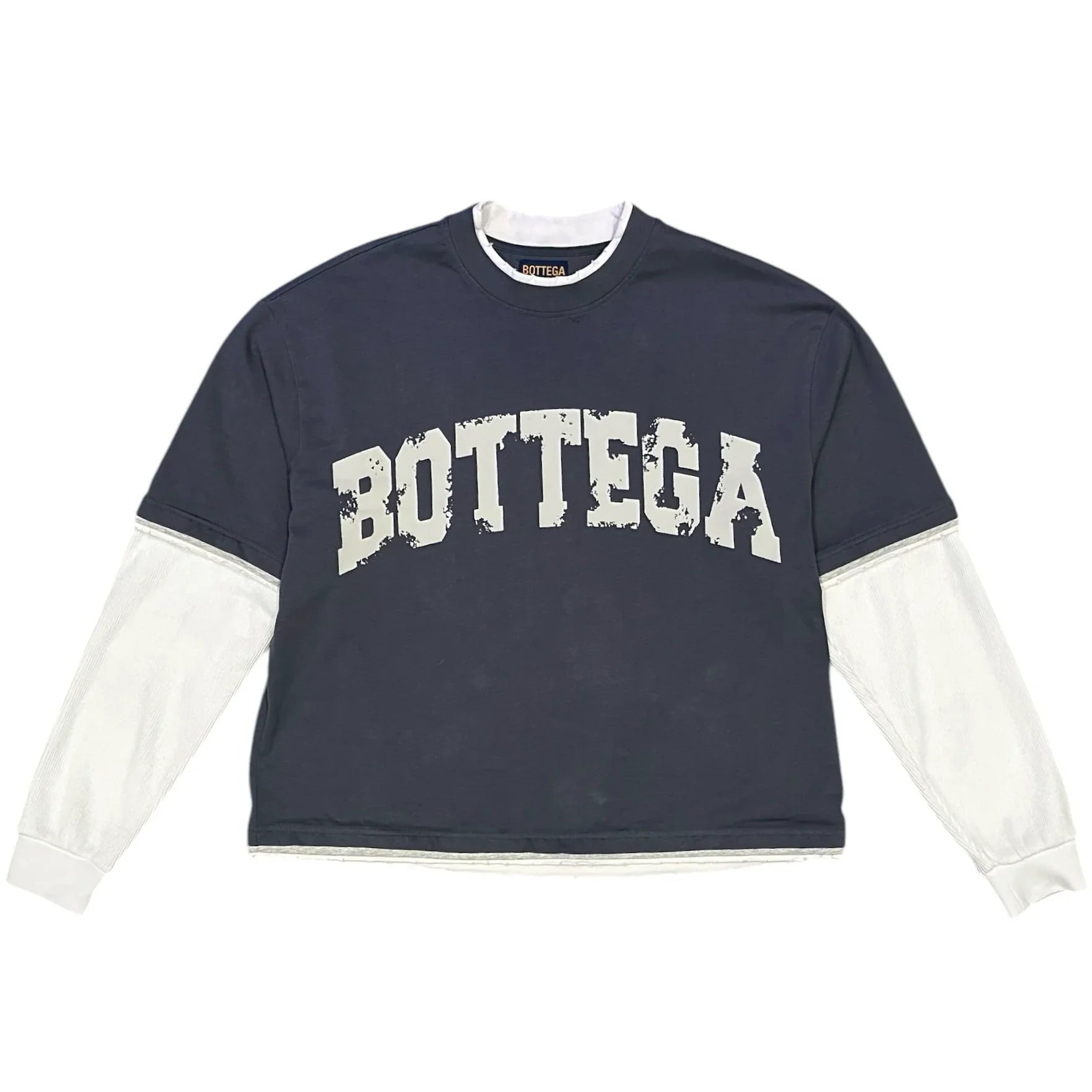 Bottega Desires War Long Sleeve Blue/White