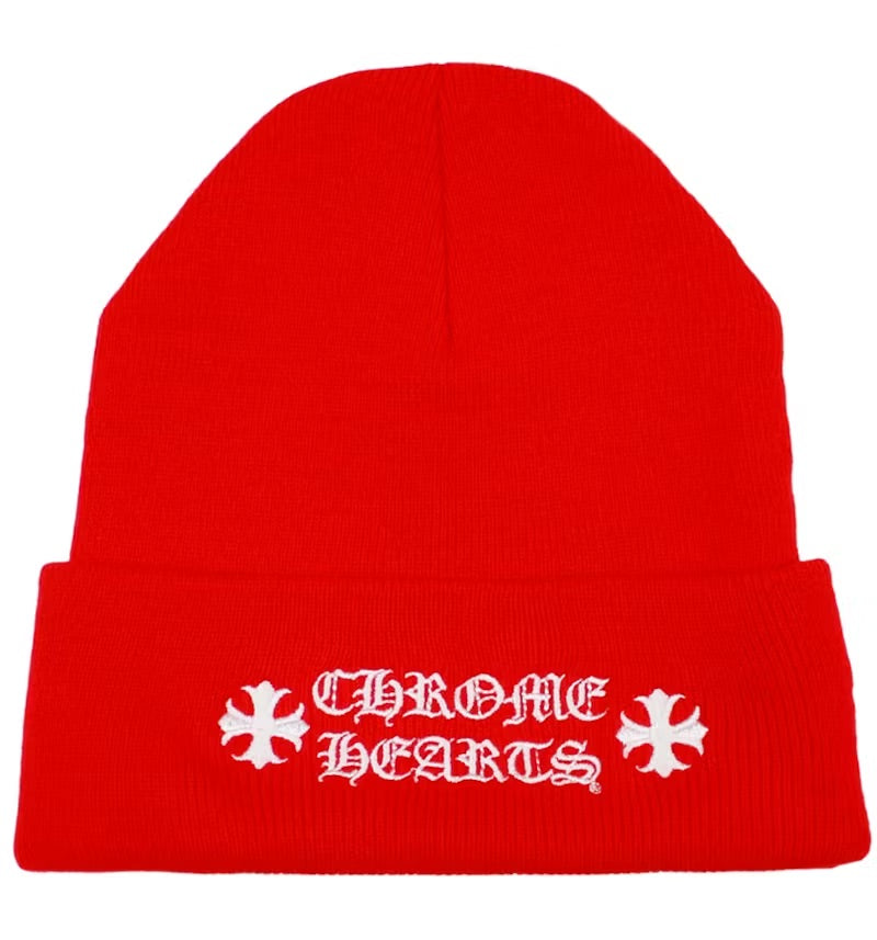 Chrome Hearts Beanie Red