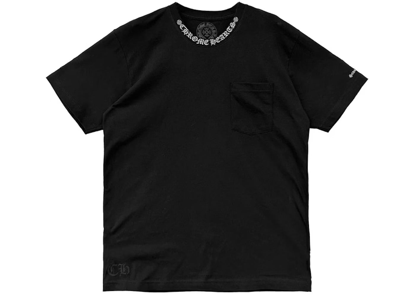 Chrome Hearts Pocket Tee Black