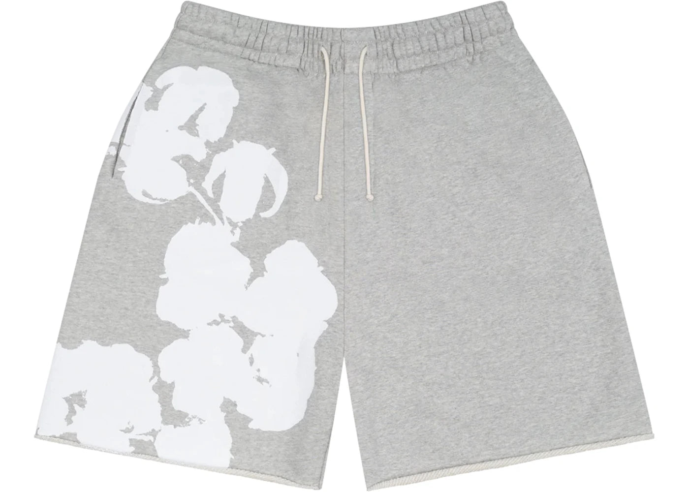 Denim Tears Big Logo Shorts Grey