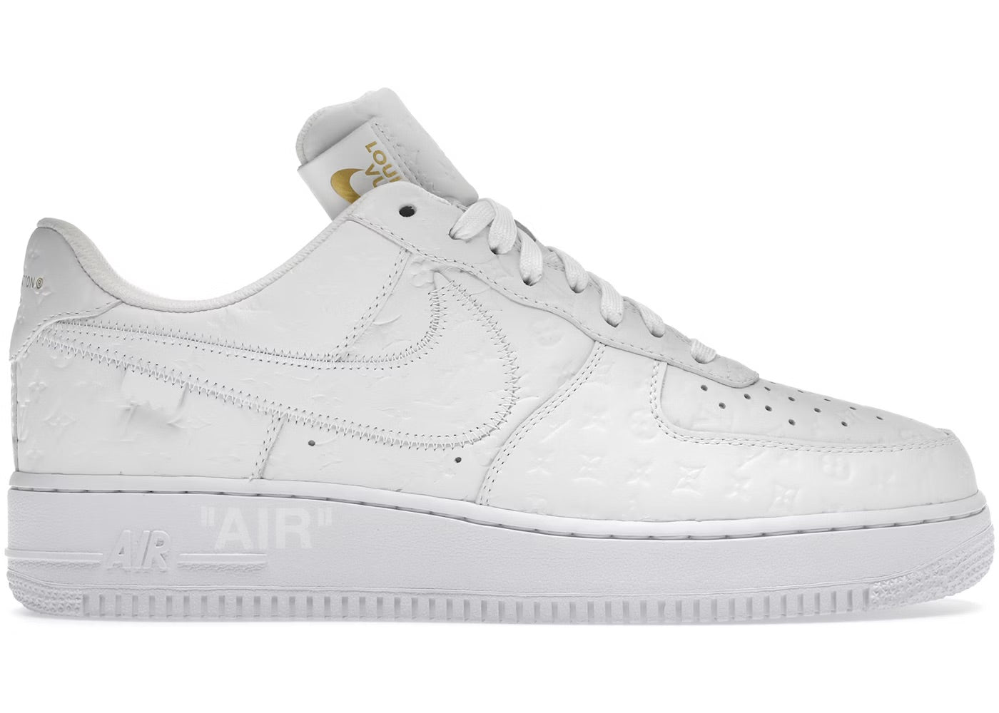 Louis Vuitton Nike Air Force 1 low By Virgil Abloh white