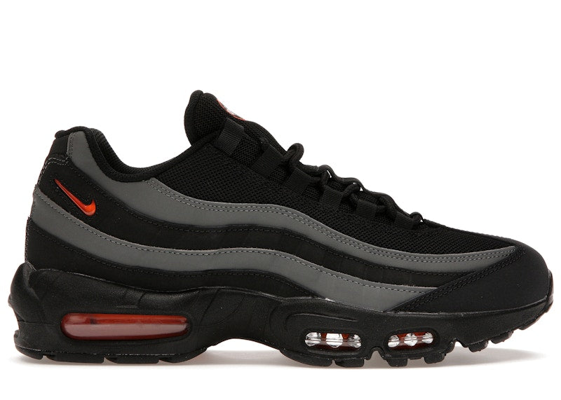 Nike Air Max 95 Black Grey Safety Orange