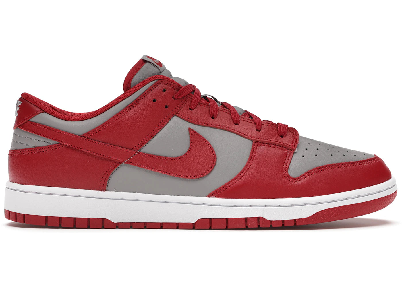 Nike Dunk Low Retro Medium Grey Varsity Red UNLV