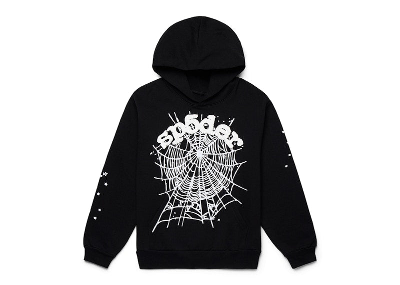 Spyder Web Hoodie Black/White