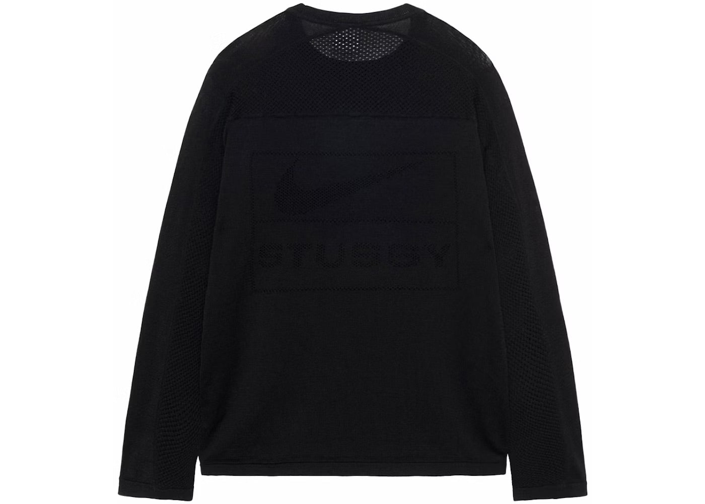 Nike x Stüssy Crewneck Knit Jersey Black