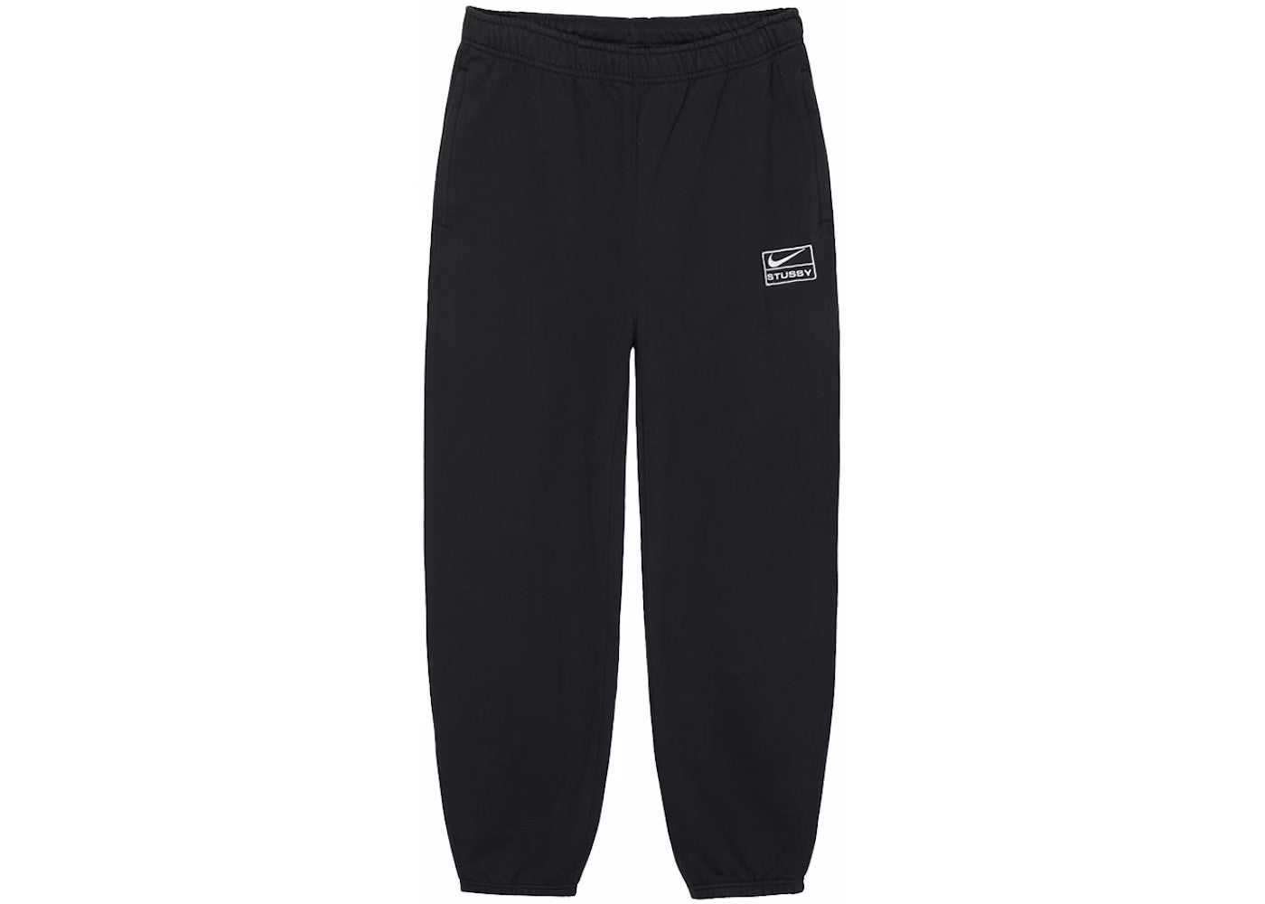 Stüssy x Nike Stone Wahsed Fleece Pant Black