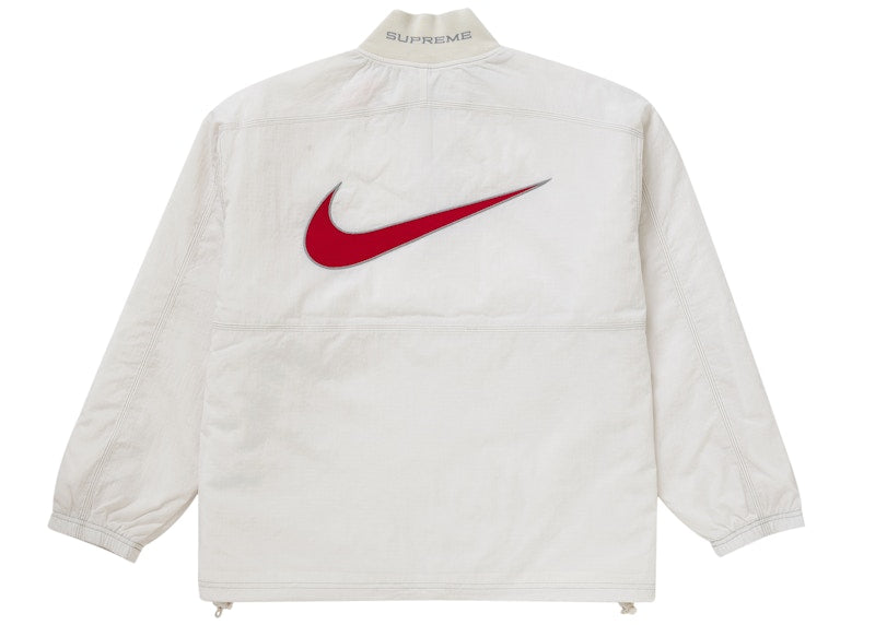 Supreme x Nike Ripstop Pullover White