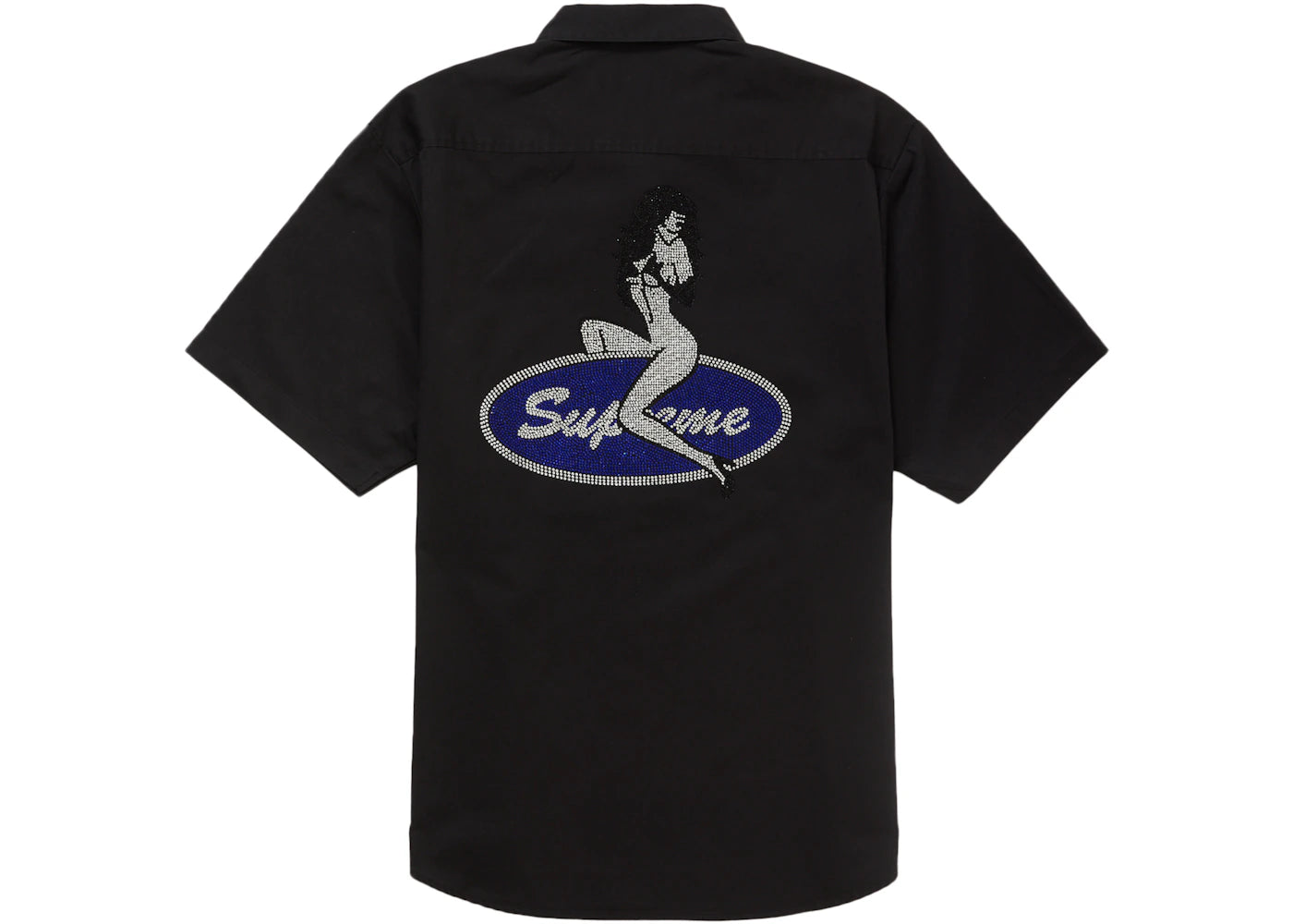 Supreme Pin Up Work Shirt Black