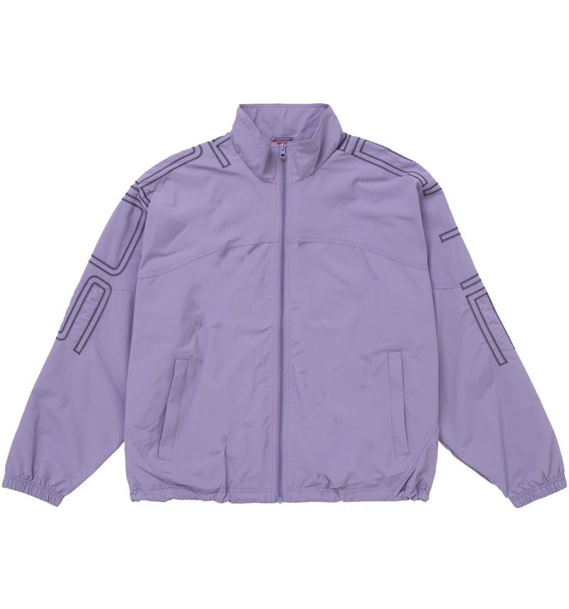 Supreme Track Jacket Dusty Purple