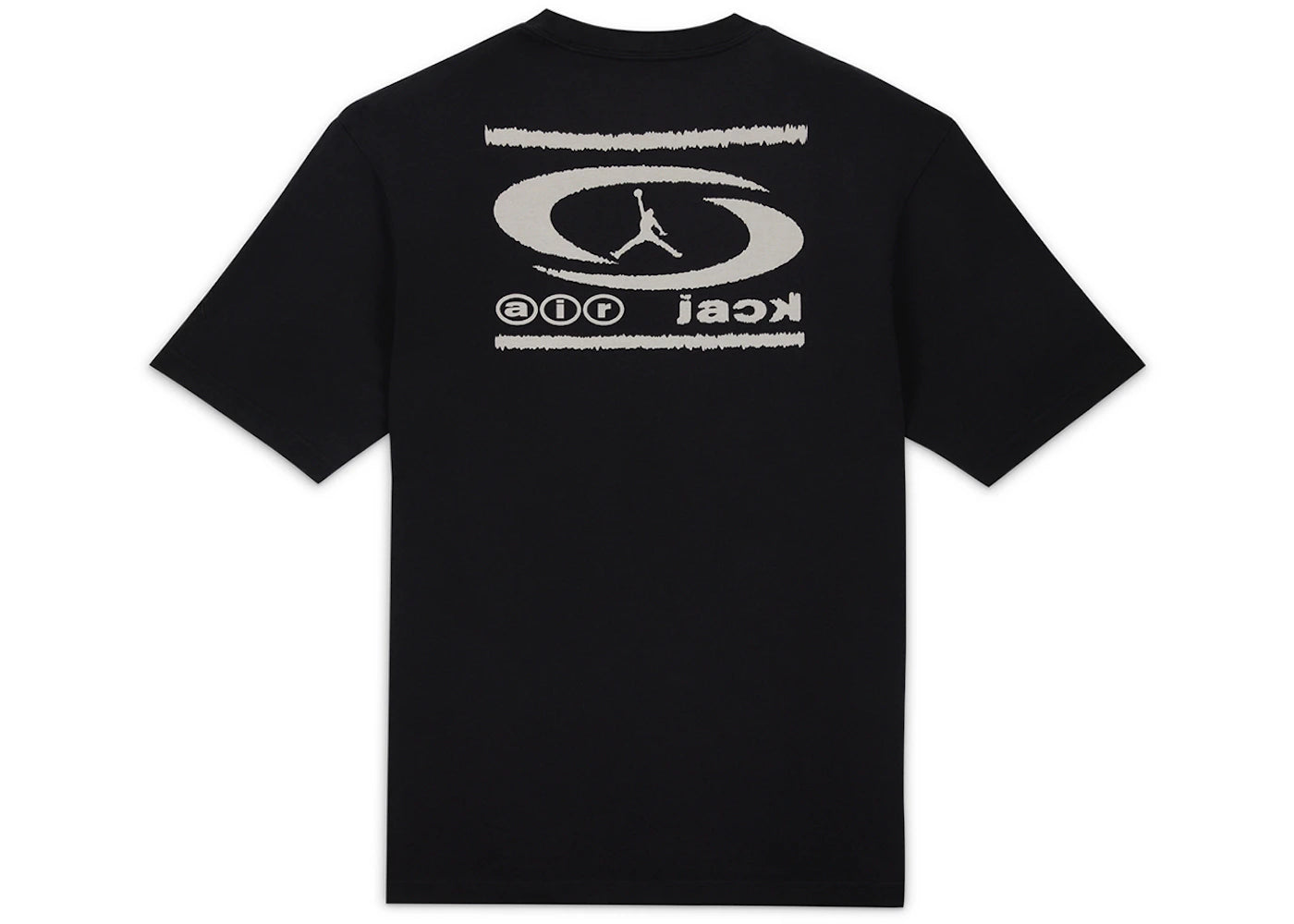 Travis Scott Cactus Jack x Jordan MJ TS Air Tee Black/Sail