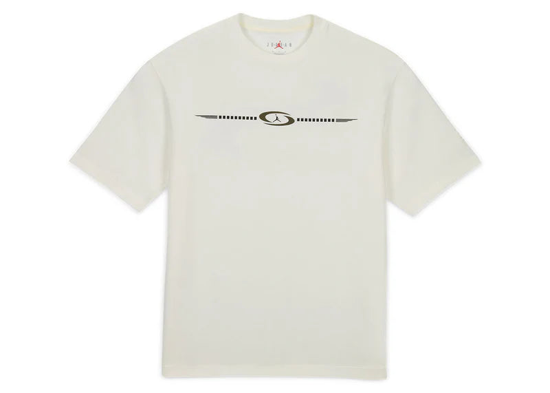 Travis Scott Cactus Jack x Jordan MJ TS Logo Tee White