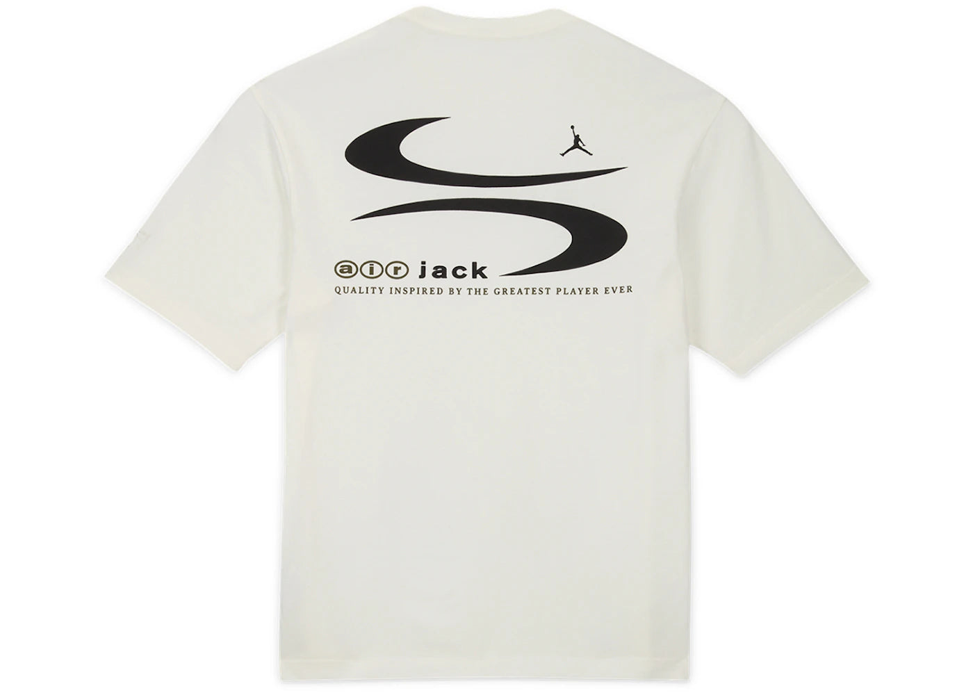 Travis Scott Cactus Jack x Jordan MJ TS Logo Tee Sail