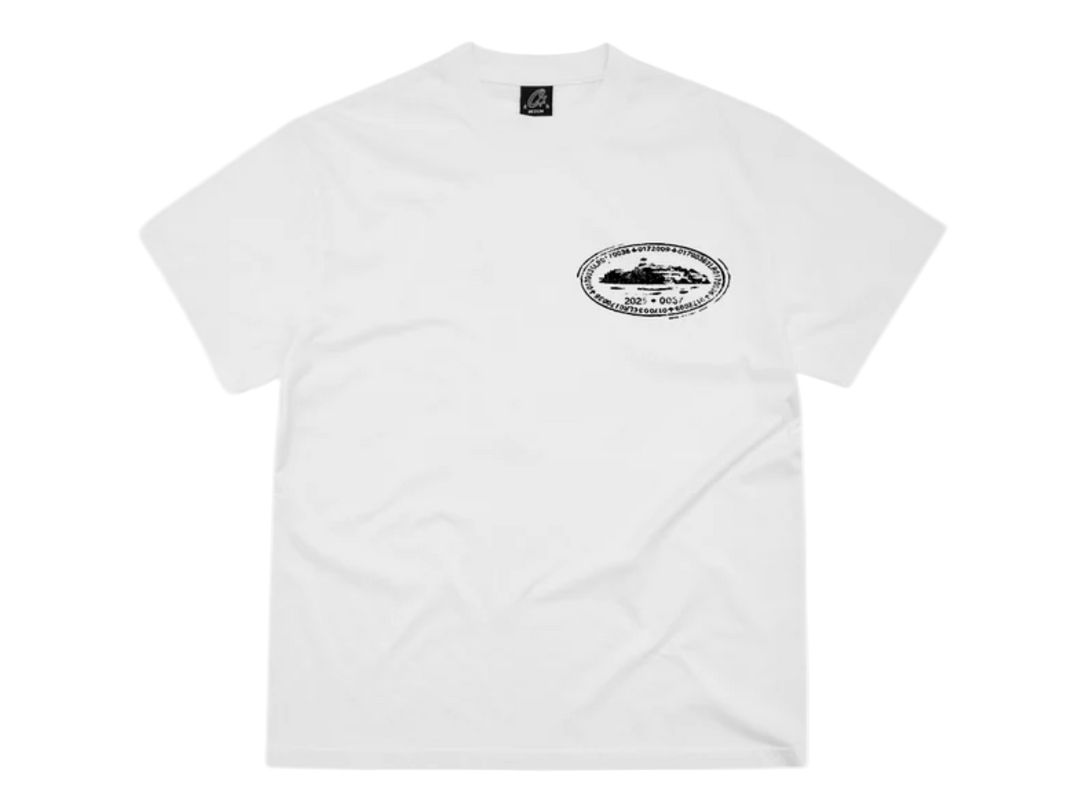 Corteiz Island Stamp T-Shirt White