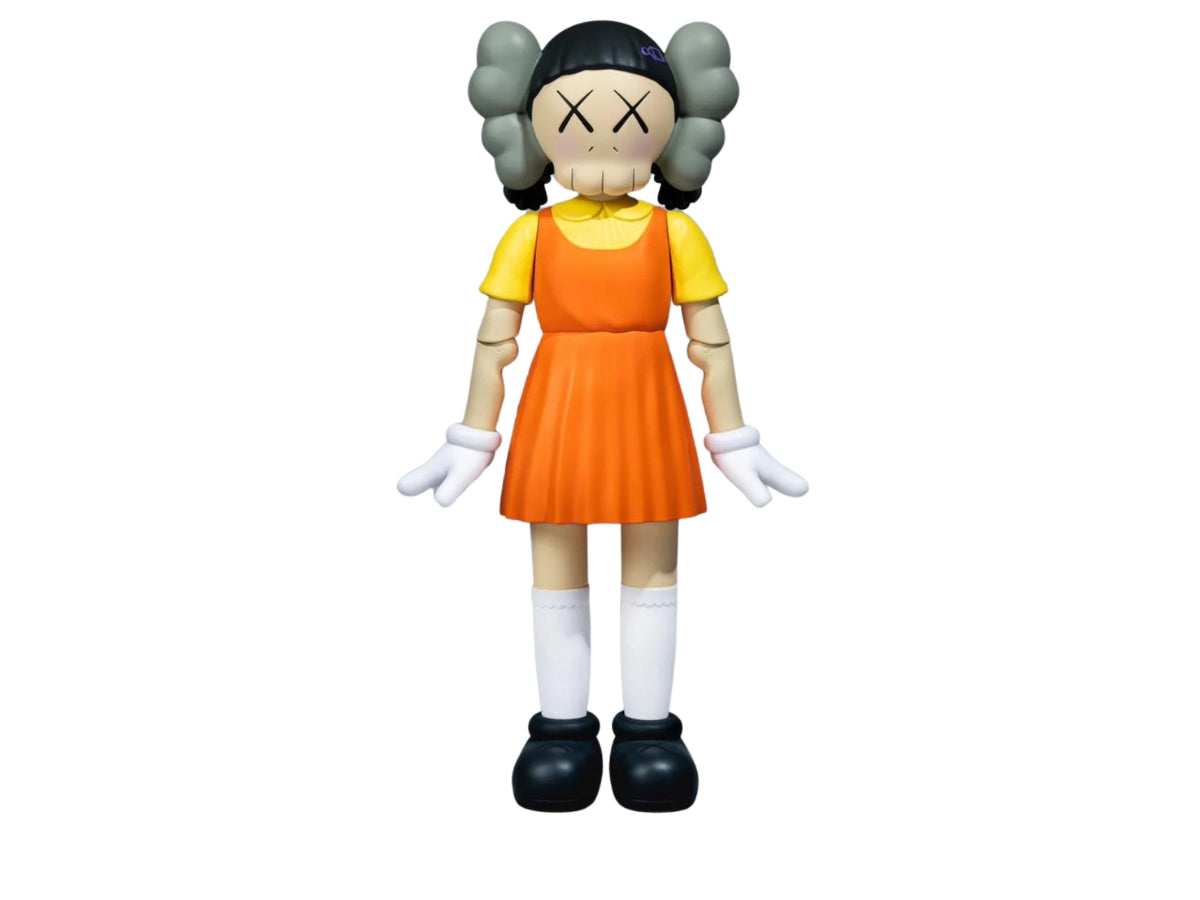 Kaws Figur Squid Game Young-Hee color