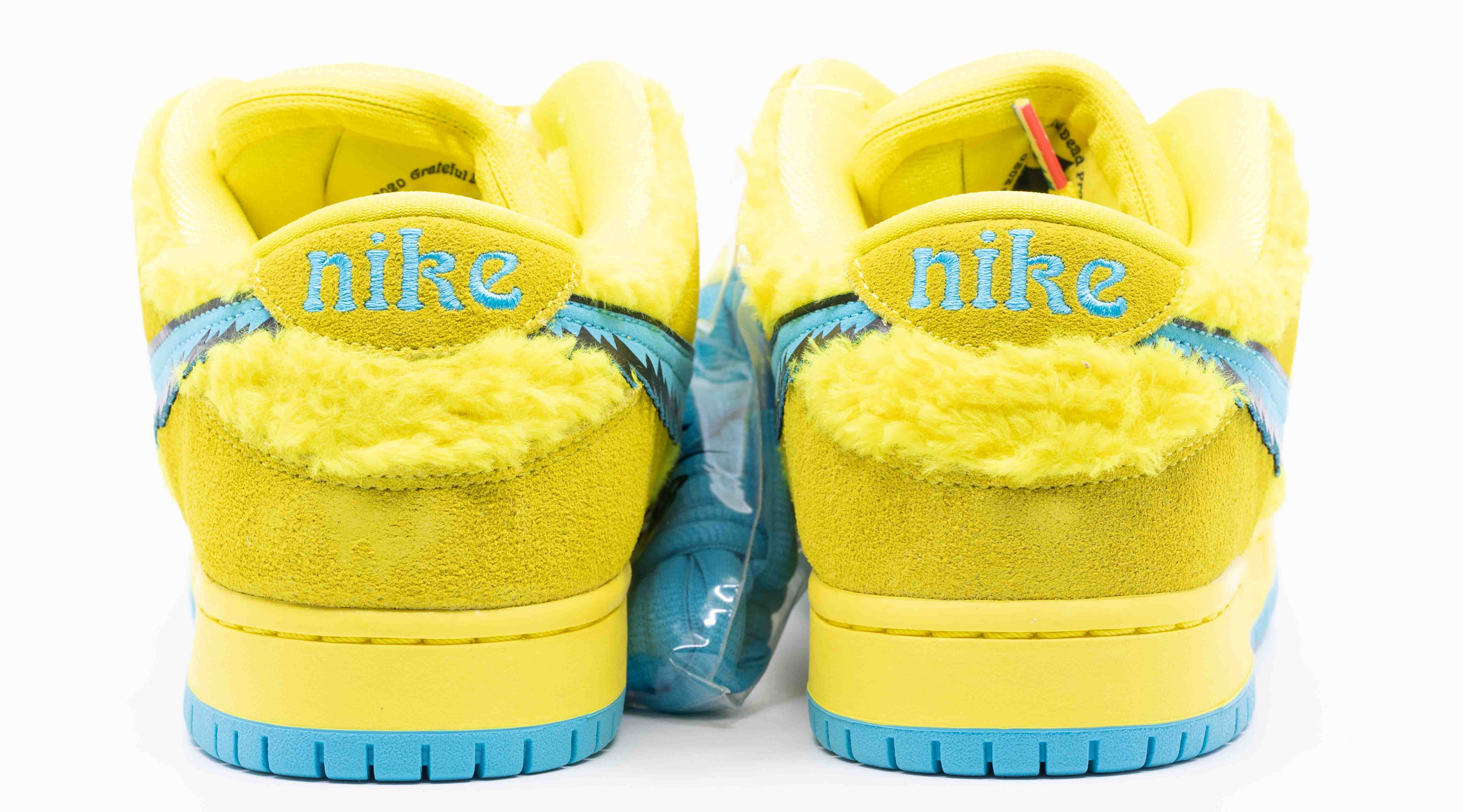 Nike SB Dunk Low x Grateful Dead Bears Opti Yellow - Sneakerlaclasse