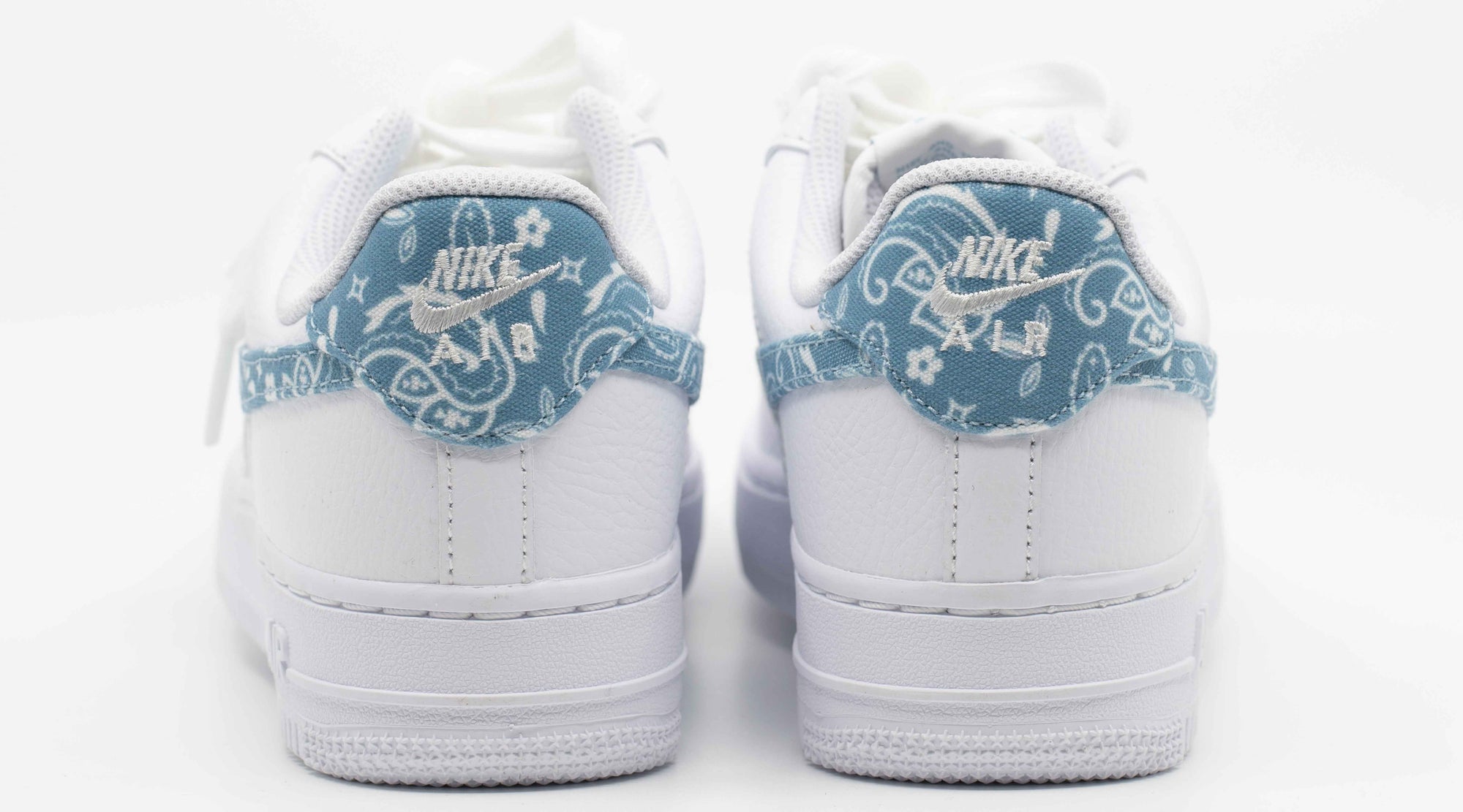 Nike Air Force 1 Low '07 Essential White "Blue Paisley" (W)
