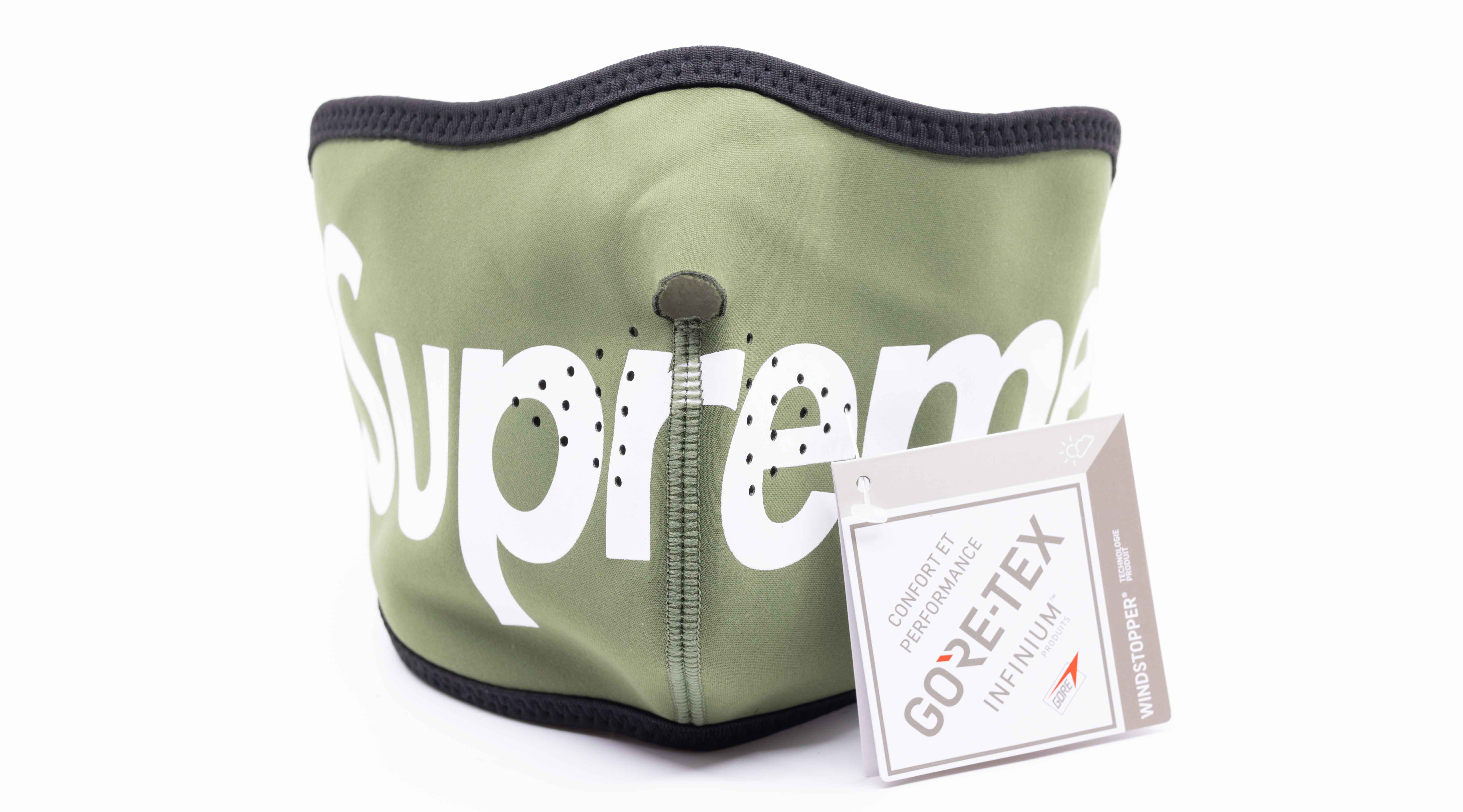 Supreme WINDSTOPPER Facemask Dark Olive - Sneakerlaclasse